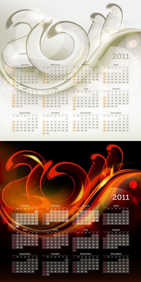 Calendar Template 02 Vector Hubpic Free Vector Artgraphicsicons