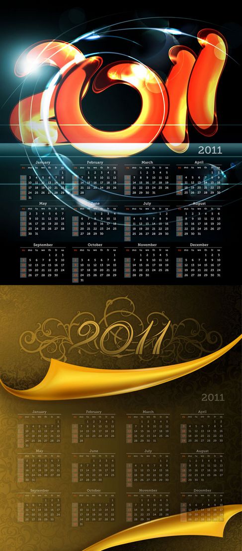 calendar template 2011. 2011 Calendar Template 01 �