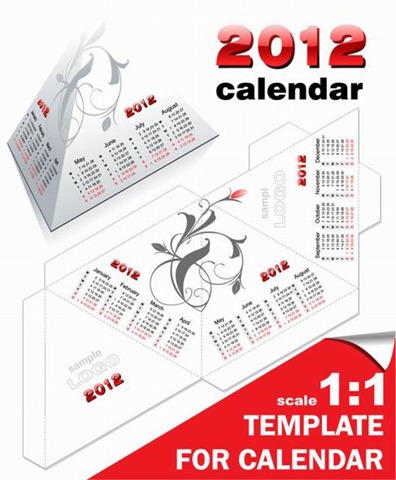 Model Calendars on 2012
